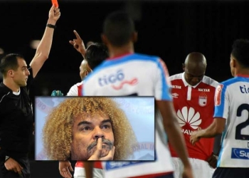Del “Pibe” Valderrama sobre Javier López y sus expulsiones