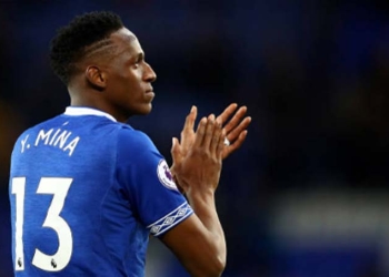 Yerry Mina es la noticia del momento en el Everton