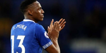 Yerry Mina es la noticia del momento en el Everton