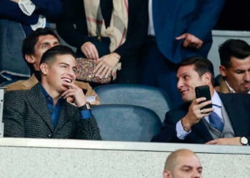 ¿Promesa de James Rodríguez en el Santiago Bernabéu?