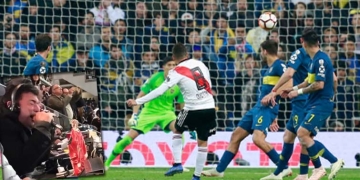 ¡Rompió en llanto, al aire, por el golazo de Juan Fernando Quintero!