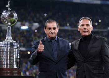Miguel Russo y su aparición en el Boca vs. River del Santiago Bernabéu