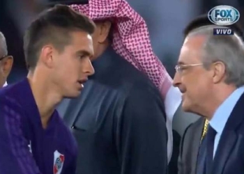 ¿Qué le dijo Florentino Pérez a Rafael Santos Borré?