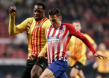 Primera asistencia de Santiago Arias en Atlético de Madrid
