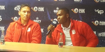 Carlos Bejarano y un recuerdo al hincha de América de Cali sobre el escudo