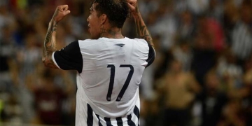 Primer gol oficial de Dayro Moreno en Talleres de Córdoba, ¡justo en Copa Libertadores!