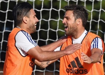 El apodo con el que Falcao recibió a Fábregas en el Mónaco