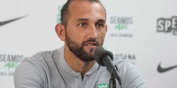 Así es que Hernán Barcos empieza a ilusionar al hincha de Atlético Nacional