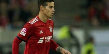 Ni de suplente, James. Se pierde la final por la Copa de Alemania