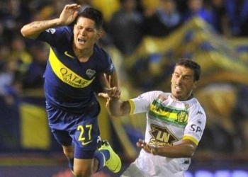 Así le fue a Jorman Campuzano: Jugó su primer partido oficial en La Bombonera