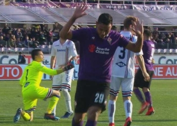 Regreso a la liga italiana con goles pero sin festejos para Luis Fernando Muriel