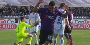 Regreso a la liga italiana con goles pero sin festejos para Luis Fernando Muriel