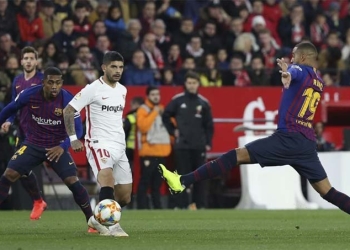 Faltó Jeison Murillo en un resultado que pone en riesgo al Barcelona en la Copa del Rey