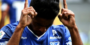 El premio que recibió César Carrillo por el doblete que le anotó al Huila