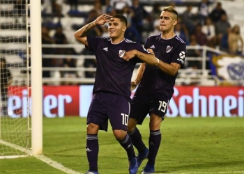 River a ritmo cafetero: Santos Borré marcó y Quintero estrenó la «10» con gol