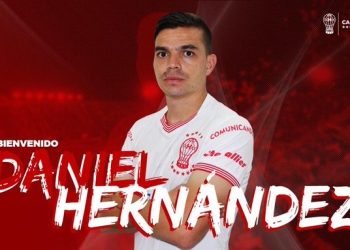 Daniel Hernández fue oficializado como nuevo jugador de Huracán