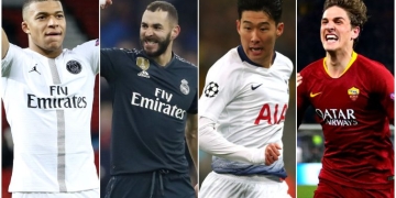 Revive todos los goles en el regreso de la Champions League 18/19