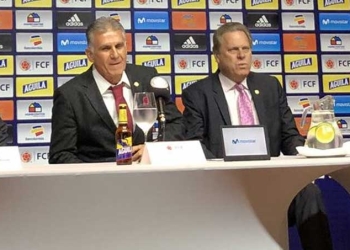 La primera tarea que se puso Carlos Queiroz como DT de la Selección Colombia