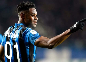 Otro gol y récord de Duván Zapata en la liga italiana
