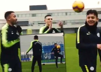 ¡Qué calidad! El reto que tuvo Ian Carlo Poveda entrenando con Manchester City