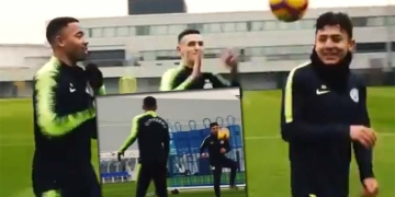¡Qué calidad! El reto que tuvo Ian Carlo Poveda entrenando con Manchester City