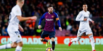 Contra el Valencia tampoco fue el día de Jeison Murillo con el Barcelona en la Liga