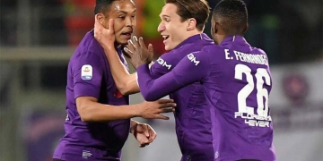 Luis Fernando Muriel aparece con asistencia en la Copa Italia