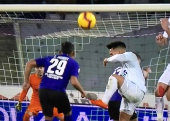 Luis Fernando Muriel, literalmente, la clavó en el ángulo. ¡Qué golazo!