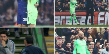 ¡Tremendo show! Maurizio Sarri explicó lo que pasó con Kepa y su negativa a salir