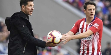 Santiago Arias volvió a ser titular con el Atlético de Madrid
