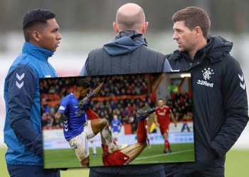 Escucha, Alfredo Morelos. ¡Te lo dice el mismísimo Steven Gerrard!