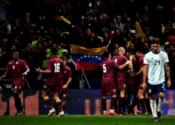 Venezuela liquidó a Argentina en el Wanda Metropolitano