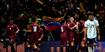 Venezuela liquidó a Argentina en el Wanda Metropolitano