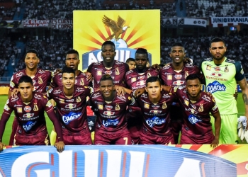 La formación del Tolima para el partido en Curitiba contra Paranaense