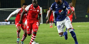 Las formaciones de Millonarios y Santa Fe para el clásico bogotano de este miércoles