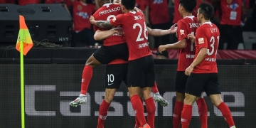 Golazo de Hárold Preciado en su primer partido por la Superliga de China