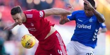 ¡Reprochable! La ofensiva pancarta con la que insultaron a Alfredo Morelos en Escocia