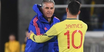 Carlos Queiroz sobre James Rodríguez: “No estoy de acuerdo con él”