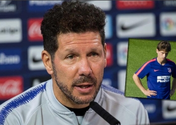 Lo que dijo el Cholo Simeone de Andrés Solano, el otro colombiano del Atlético de Madrid