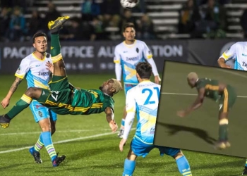 Dairon Asprilla, un golazo de crack y un festejo a lo «Tino»