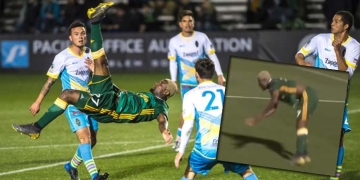 Dairon Asprilla, un golazo de crack y un festejo a lo «Tino»