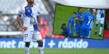 Le escondieron un hombre tras la barrera e igual Edwin Cardona hizo un golazo