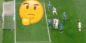 Intentan demostrar que no hubo gol en el 2-0 de Cristiano Ronaldo al Atlético