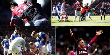 Un hincha entró a agredirlo. ¿Qué sucedió después? ¡El agredido marcó el gol del triunfo!