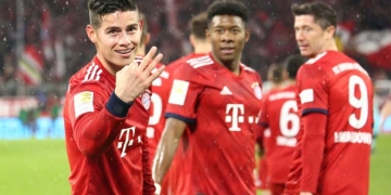 Ven a James Rodríguez en la Premier League