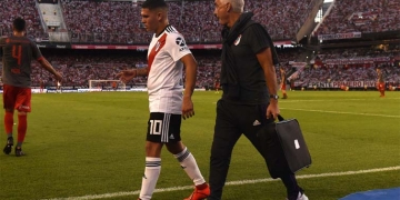Parte médico oficial de la lesión de Juan Fernando Quintero