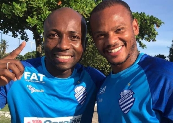 Pablo Armero y Manga Escobar, la dupla colombiana que se juntó en Brasil