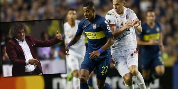 Sebastián Villa salió ovacionado de La Bombonera y así reaccionó Alberto Gamero