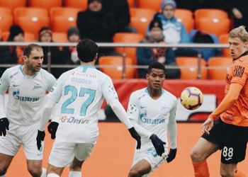 Así le fue a Wilmar Barrios en su primer partido por la liga de Rusia