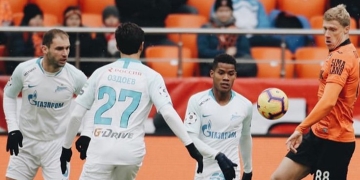 Así le fue a Wilmar Barrios en su primer partido por la liga de Rusia